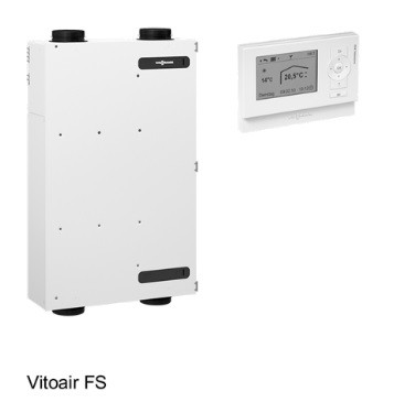 Viessmann Paket Vitoair FS Typ 300E mit Flachkanal 170 m² Wohnfläche Z026699