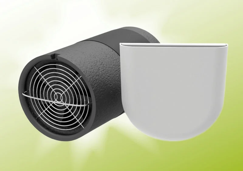 Kermi x-well D11 - Pendellüfter - Fertigmontageset