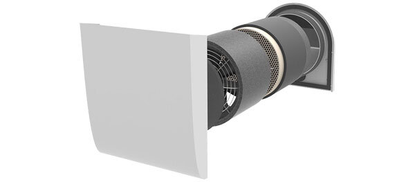 Pluggit iconVent 160 ICV160K-AB Komplettset