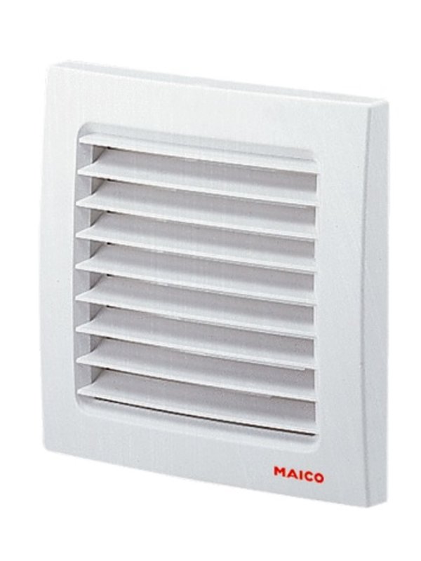 Geöffnete Außenverschlussklappe des AKE von Maico