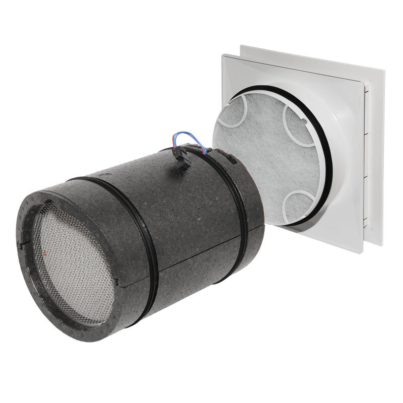 Rückansicht EcoVent Verso KWL EC 45 von Helios