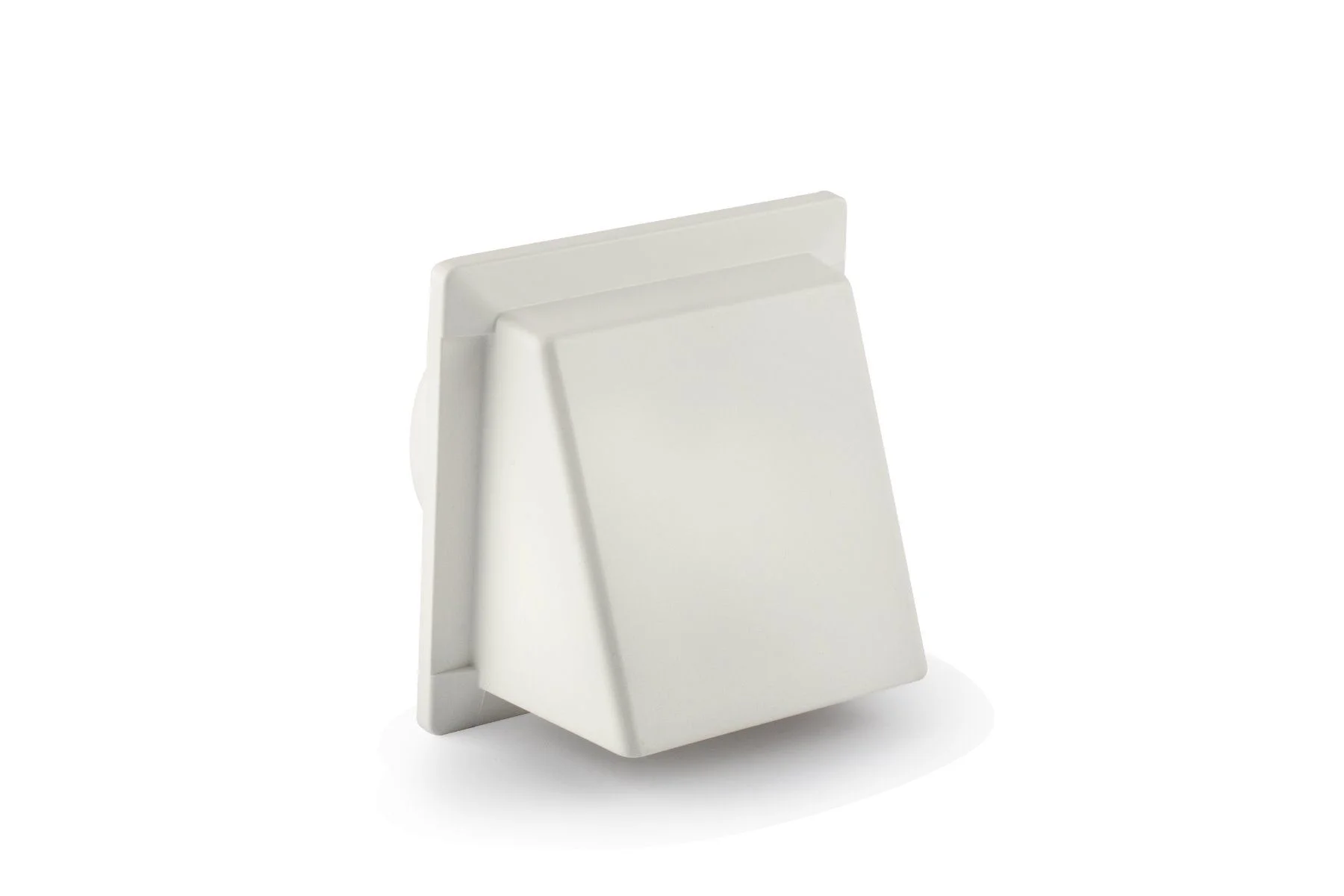 Ablufthaube 140 x 140 mm in weiß von Leaf Ventilation - 704092