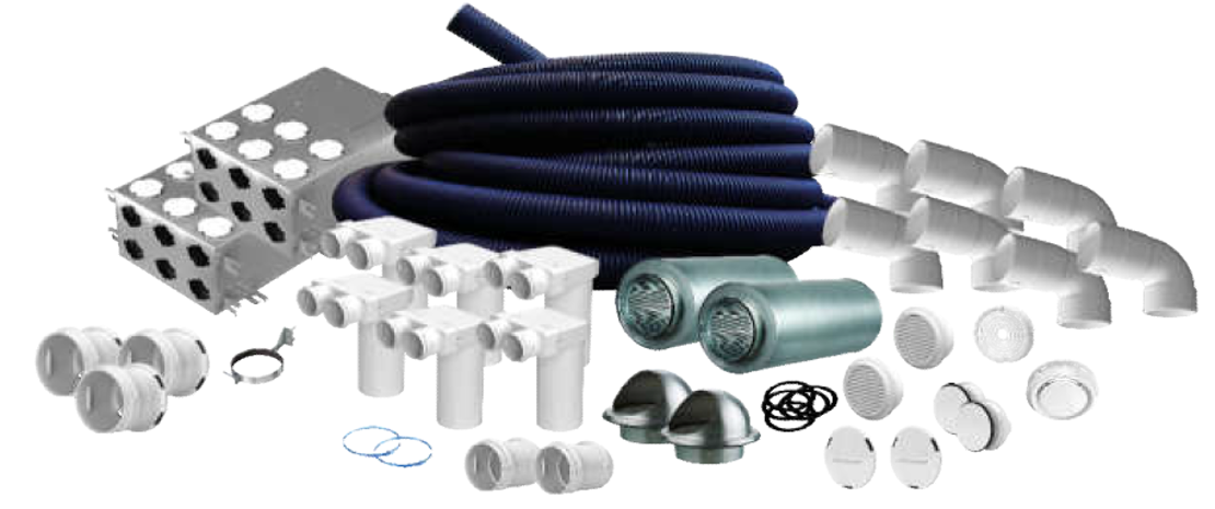 Blauberg KIT BlauFast 75/80. 75/110 oder 75/160