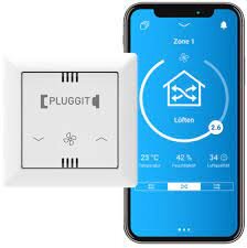 Lüftungssteuerung ICVSC SmartCorntrol für iconVent 160 / 170 von Pluggit mit App