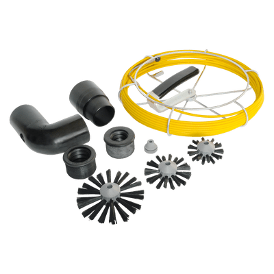 Helios KWL-RS KWL-Reinigungsset - f. DN 63, 75 und 100, flex.GFK-Draht 20m - 02797