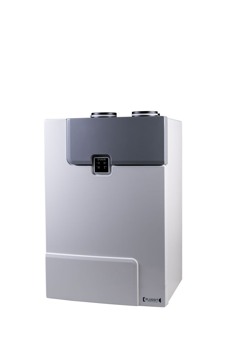 Pluggit Wohnraumlüftungsgerät mit Enthalpietauscher PluggEasy - ASPV3.0-E