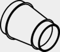 Viessmann Reduzierstück DN125/100  7249109