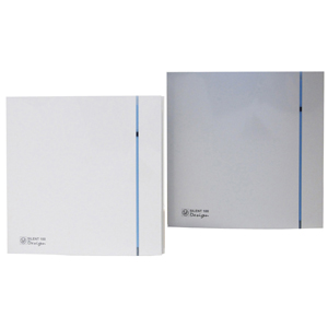 S&P SILENT-100 DESIGN CHZ - Kleinraum-Ventilator, Feuchte, Nachlauf - 5210603300